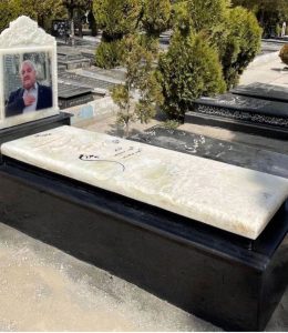 سنگ قبر مرمر شاه مقصودی کد ۰۸۱۴